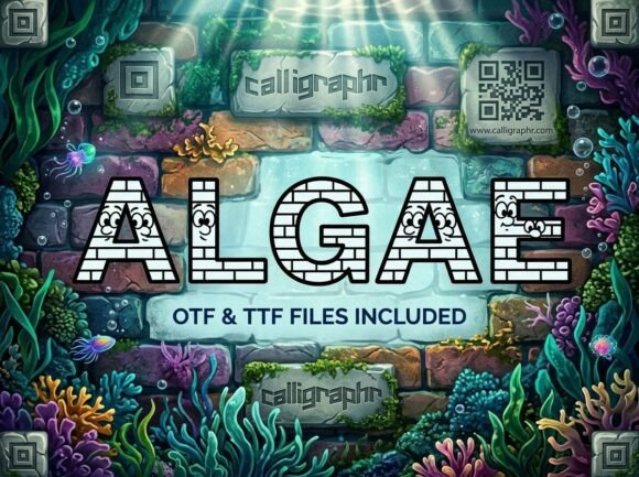 Algae Font for Web Design