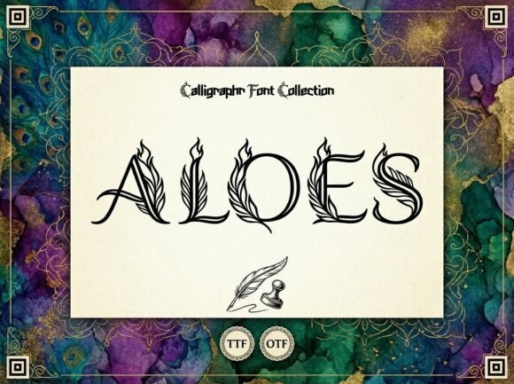 Aloes Font: Elegant Display for Business Branding