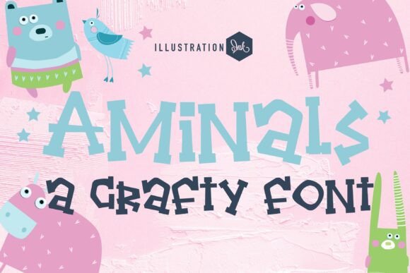 Aminals: A Font for Creative Brands