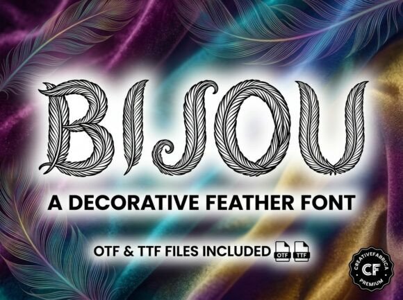 Bijou Font: Majestic Display Type