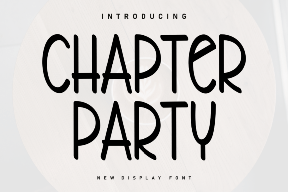 Chapter Party Font for Web Design