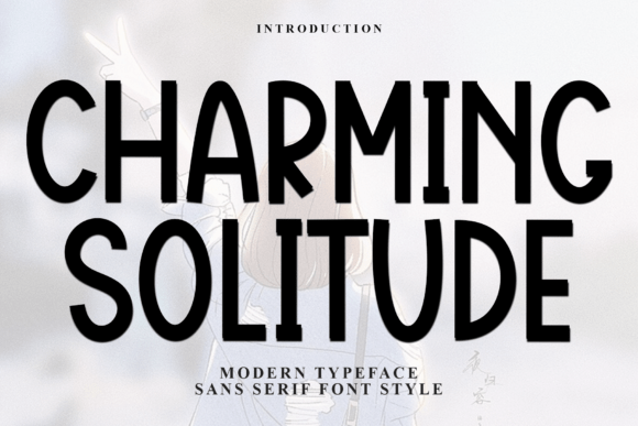Charming Solitude Font for Holiday Branding