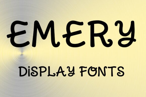 Emery Font for Creative Brands
