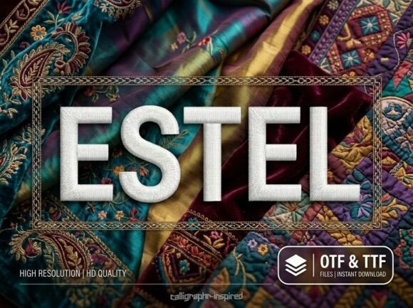 Estel Font for Creative Projects
