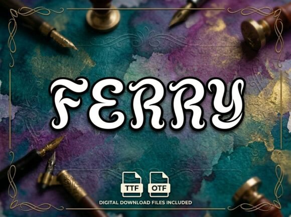 Ferry: A Bold Display Font for Web Design