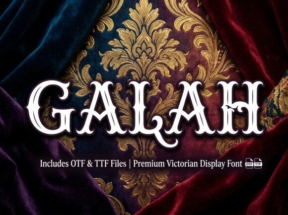 Galah: A Bold Display Font for Creative Projects