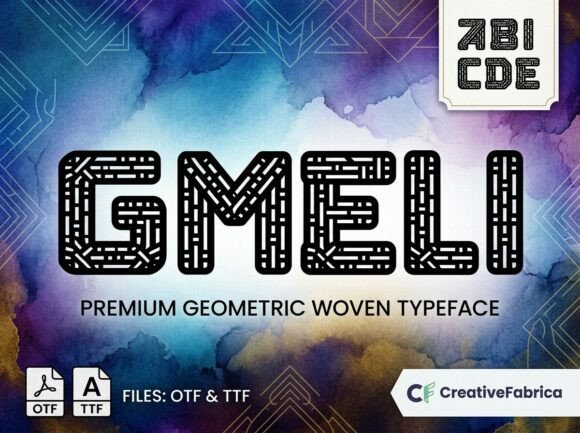 Gmeli Font for Creative Projects