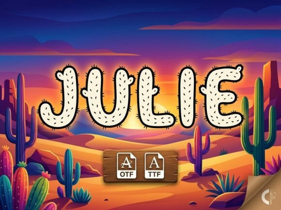Julie Font: A Bold Statement for Branding