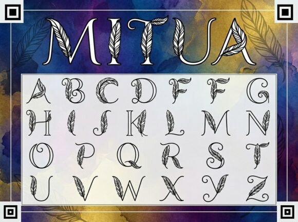 Mitua Font: Bold Display for Creative Projects