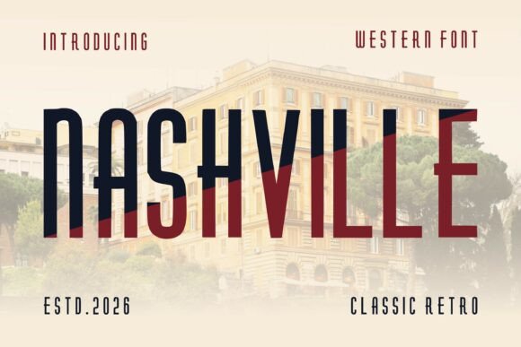 Nashville Font for Bold Branding