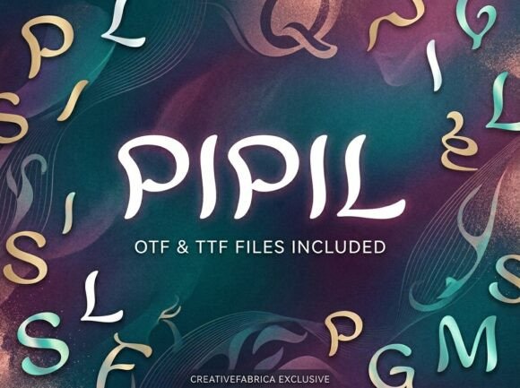 Pipil: A Bold Display Font