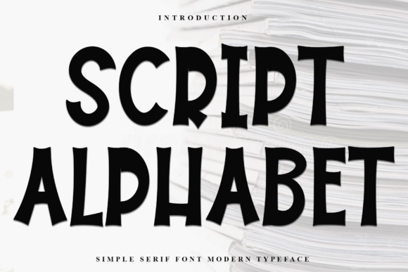 Script Alphabet Font