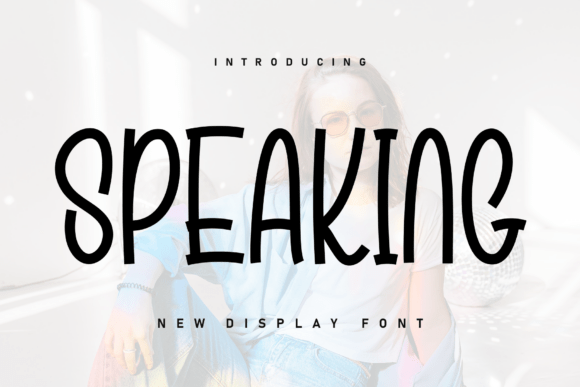 Speaking: A Sweet Handwritten Font for Web Design