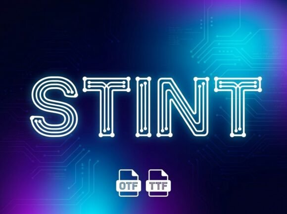 Stint: A Bold Display Font