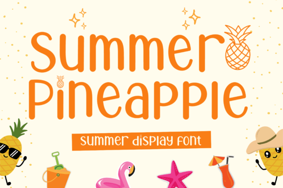 Summer Pineapple Font Review