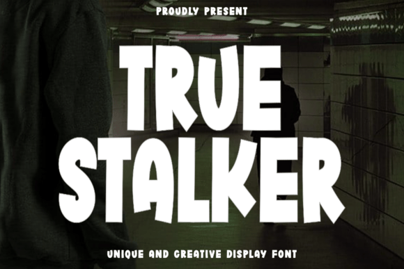 True Stalker Font for Festive Design