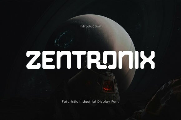 Zentronix Font for Creative Projects